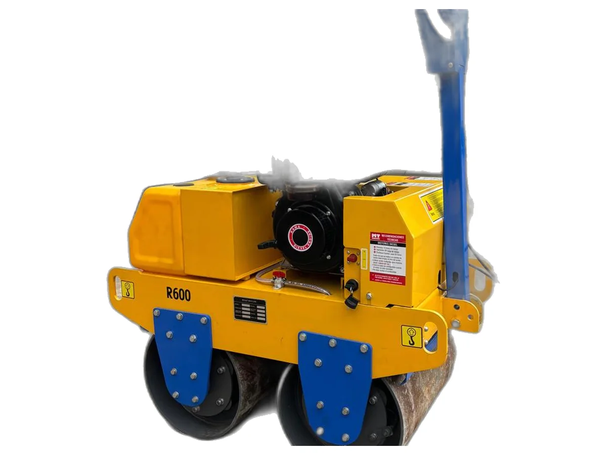 Compactador de doble rodillo R600